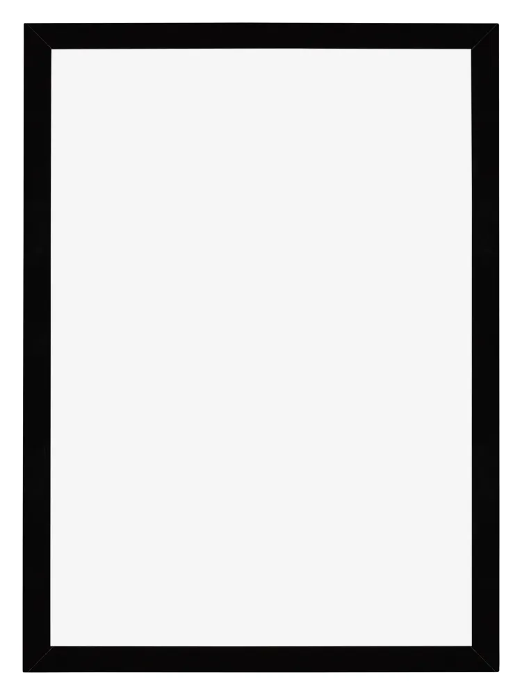 Bilderrahmen A2 - 42x59,4 cm - DIN A2 Schwarz Hochglanz - MDF - Mura