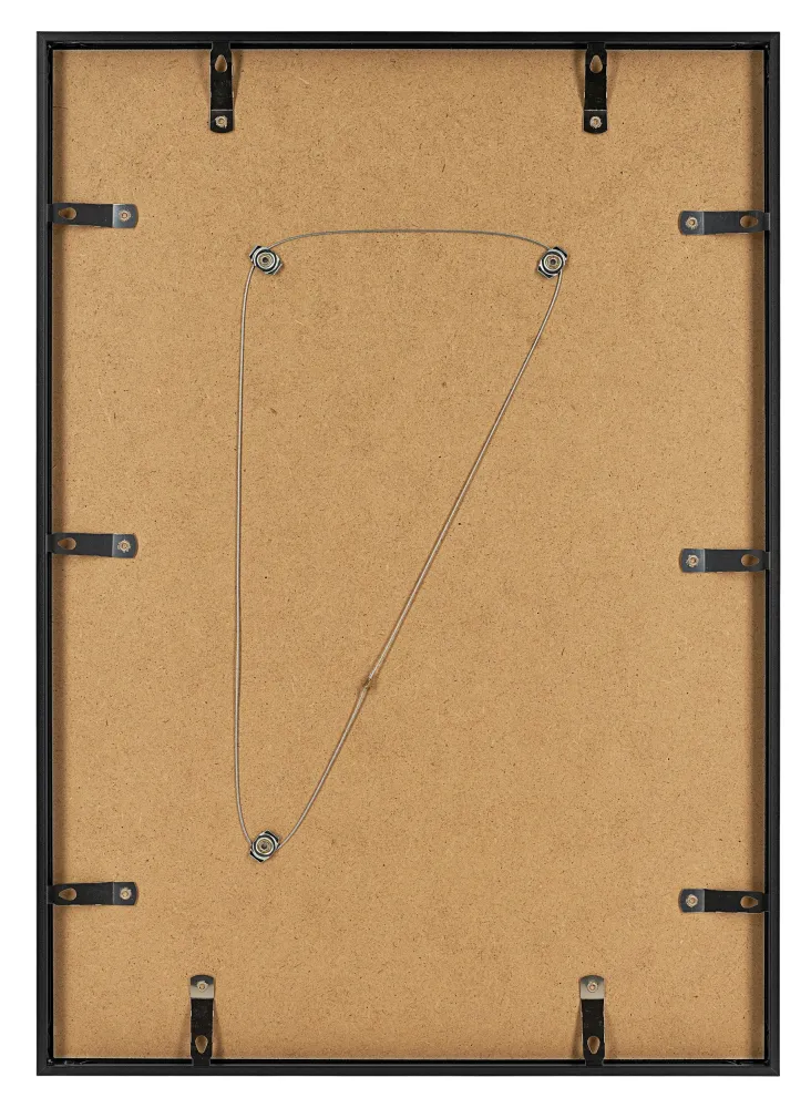 Bilderrahmen A2 - 42x59,4 cm - DIN A2 Schwarz - 2 Stück - Aluminium - Aurora