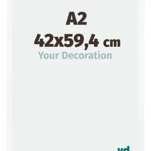 Bilderrahmen A2 - 42x59,4 cm - DIN A2 Weiss - MDF - Catania