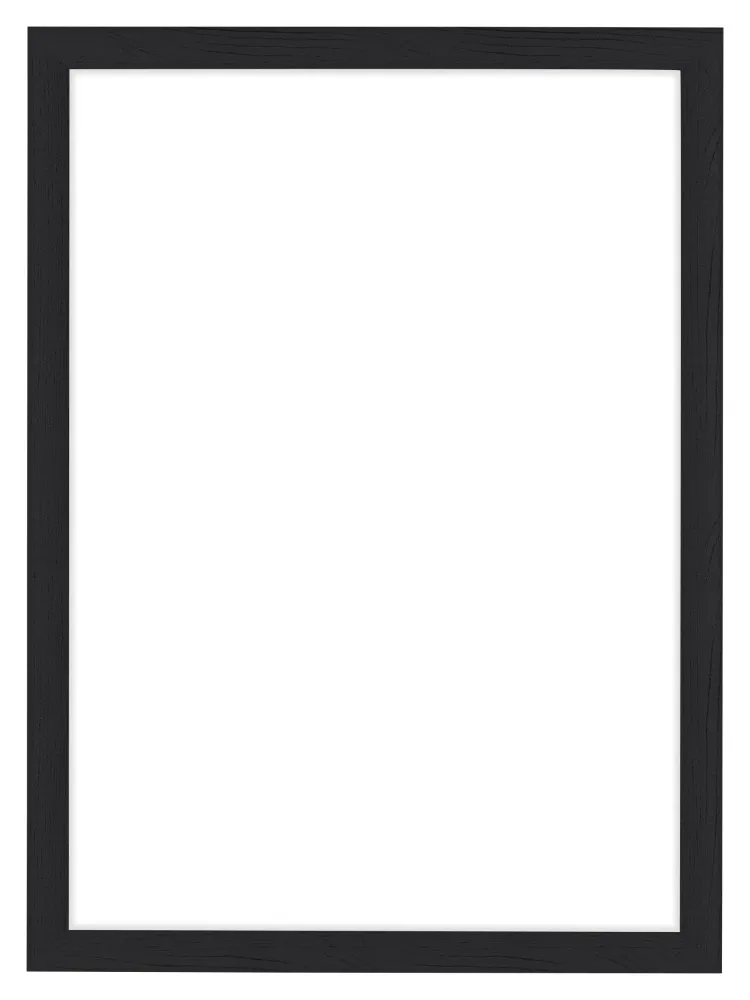 Bilderrahmen A2 - 42x59,4 cm - Schwarz Gemasert - MDF - Como