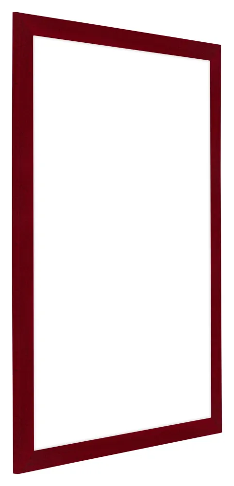 Bilderrahmen A2 - 42x59,4 cm - Weinrot Gewischt - MDF - Como