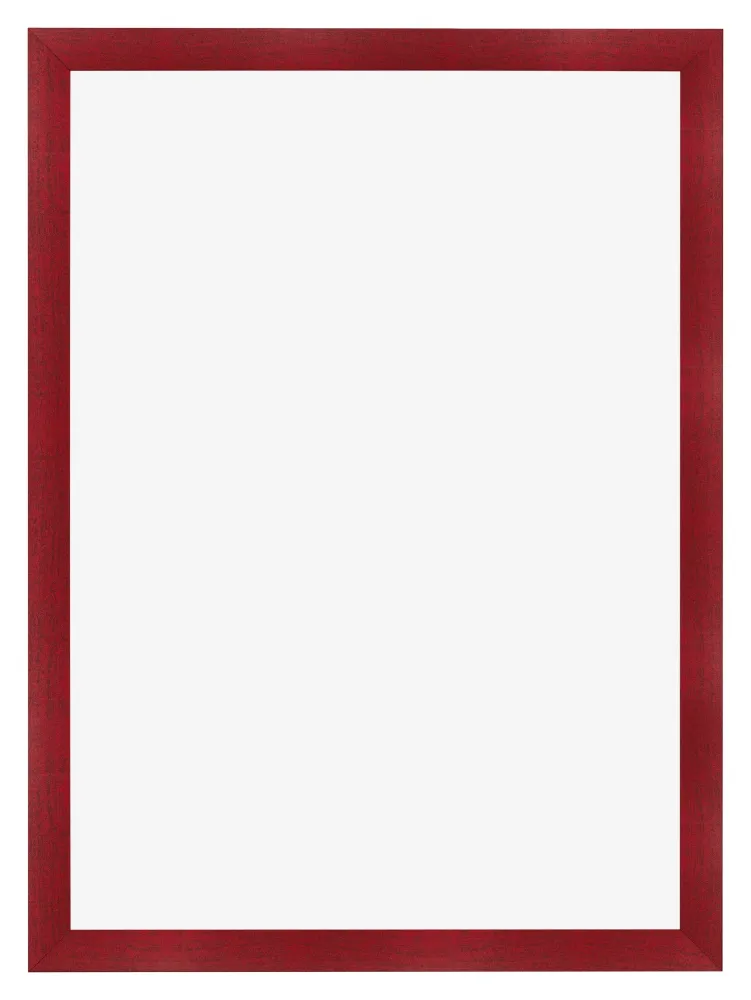 Bilderrahmen A2 - 42x59,4 cm - Weinrot Gewischt - MDF - Pisa