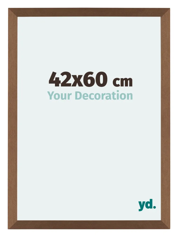 Bilderrahmen 42x60 cm - Kupfer Dekor - MDF - Mura