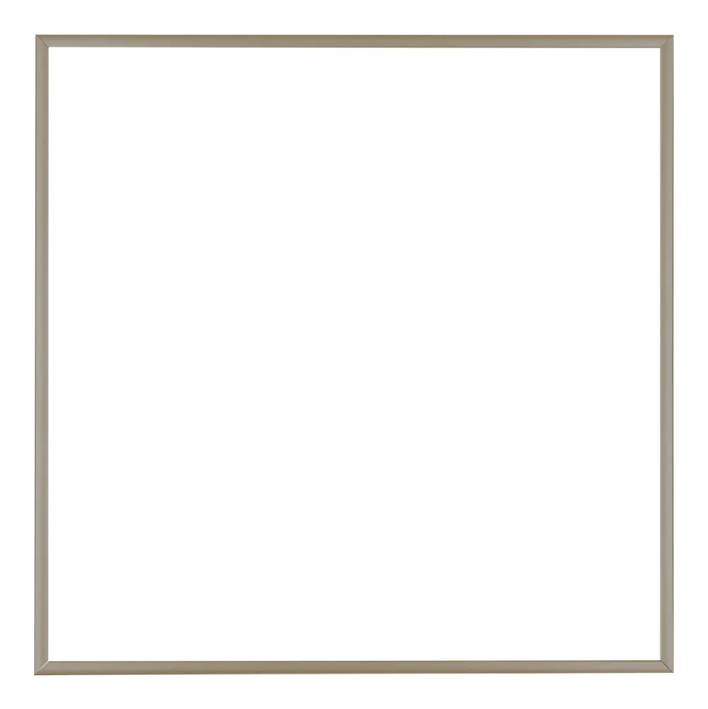 Bilderrahmen 45x45 cm - Champagner - Aluminium - Kent