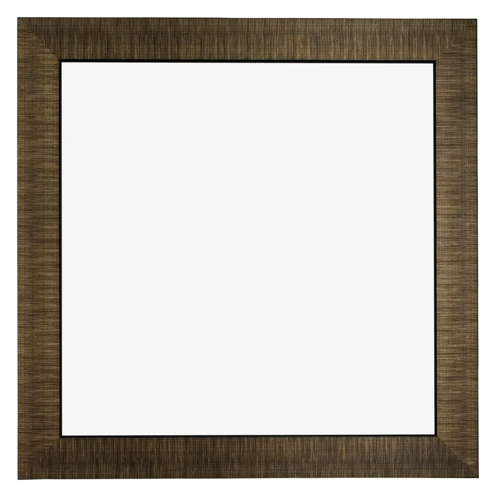 Bilderrahmen 45x45 cm - Champagner Gebürstet - Holz - Leeds