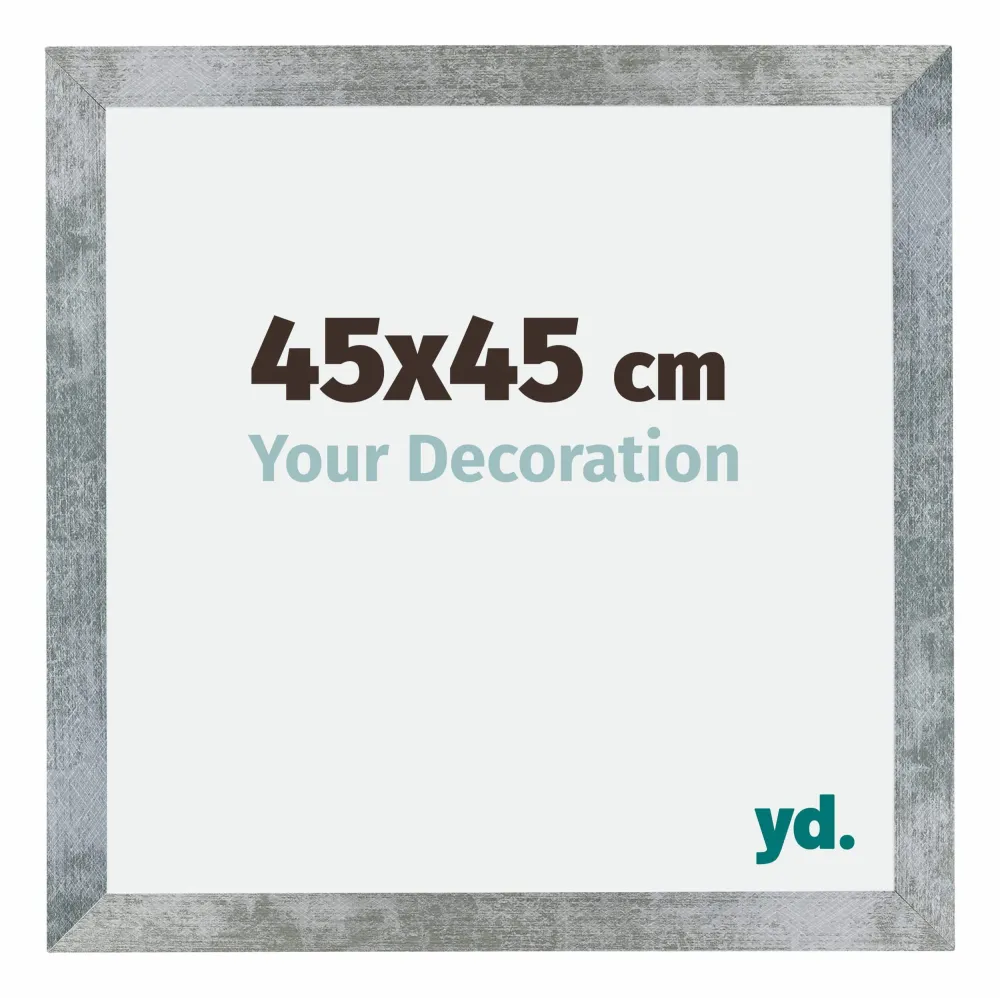 Bilderrahmen 45x45 cm - Eisen Gewischt - MDF - Mura