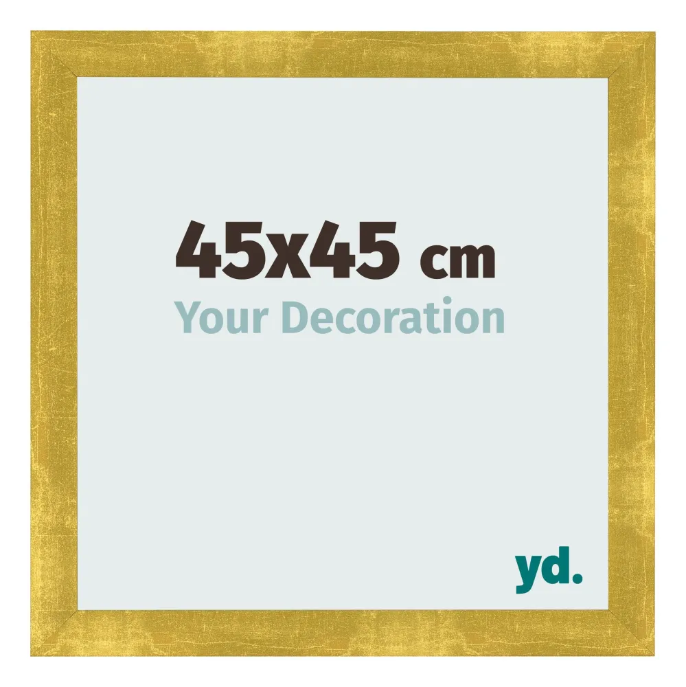 Bilderrahmen 45x45 cm - Gold Vintage - MDF - Pisa