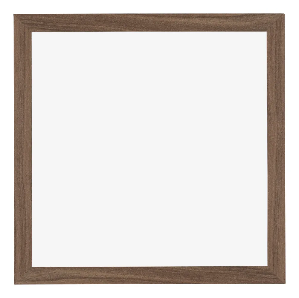 Bilderrahmen 45x45 cm - Nussbaum Dunkel - MDF - Mura