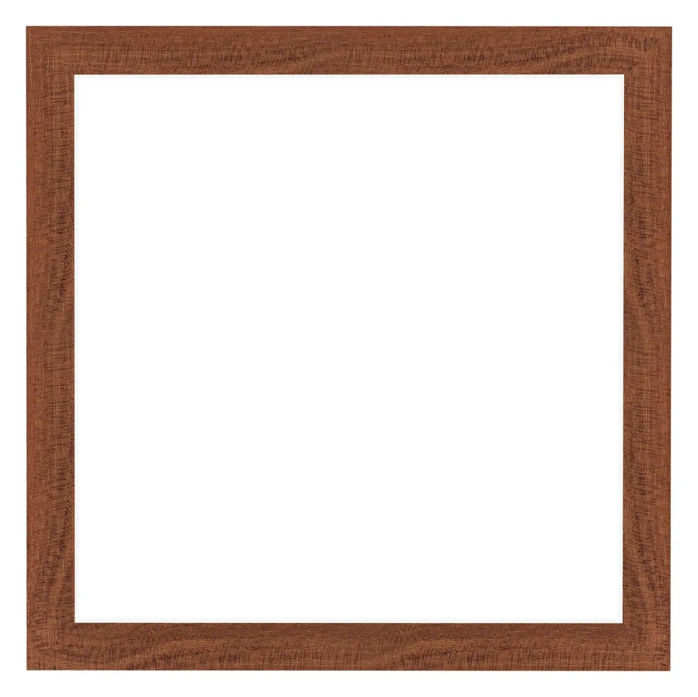 Bilderrahmen 45x45 cm - Nussbaum - MDF - Como