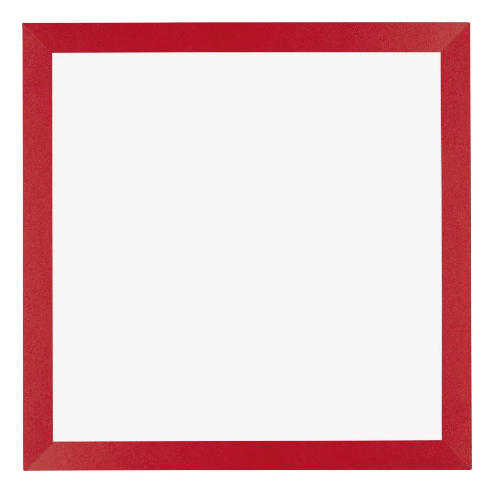Bilderrahmen 45x45 cm - Rot - MDF - Mura