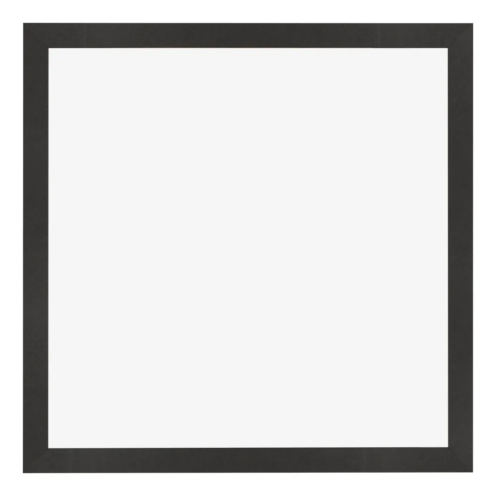 Bilderrahmen 45x45 cm - Schwarz Matt - MDF - Bologna