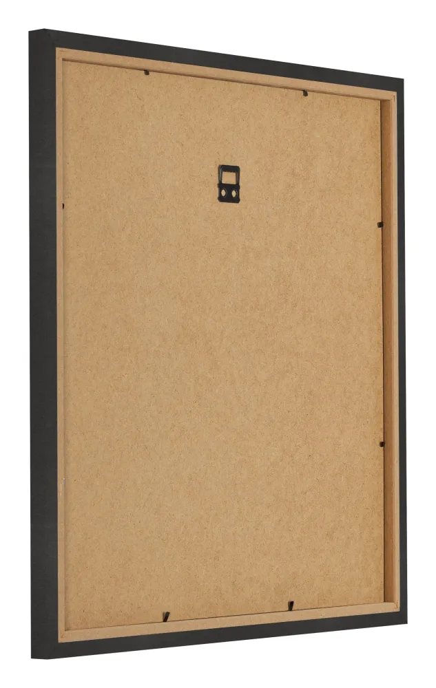 Bilderrahmen 45x45 cm - Schwarz Matt - MDF - Bologna