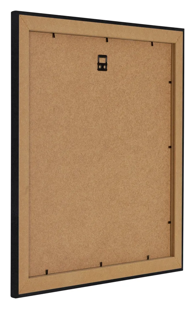 Bilderrahmen 45x45 cm - Schwarz Matt - MDF - Como
