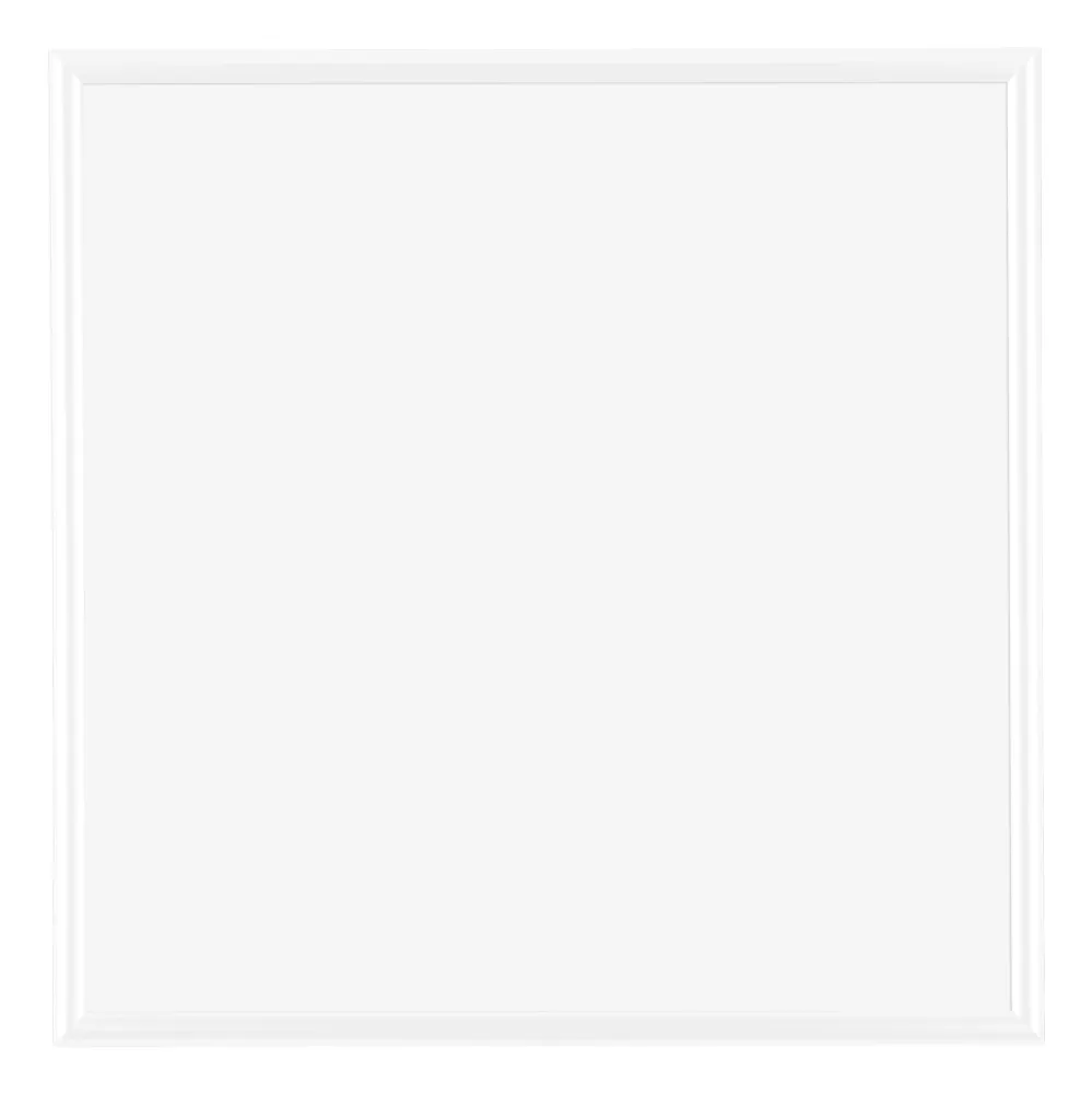 Bilderrahmen 45x45 cm - Weiss Hochglanz - Kunststoff - Bordeaux