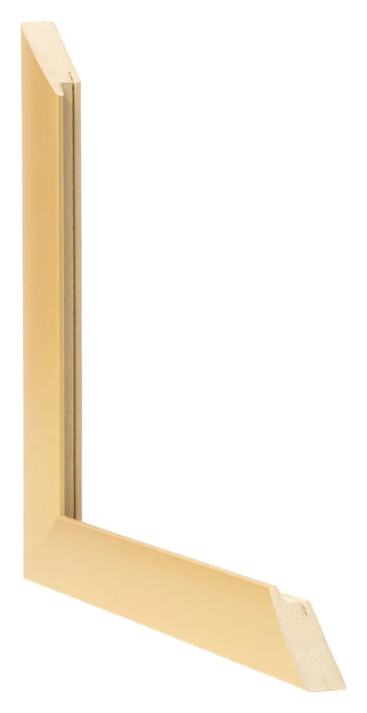 Bilderrahmen 45x60 cm - Gold Matt - MDF - Pisa