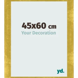 Bilderrahmen 45x60 cm - Gold Vintage - MDF - Pisa