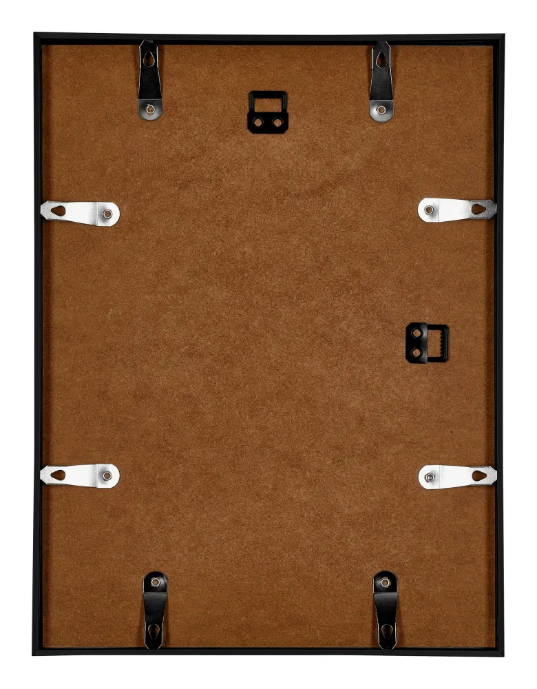 Bilderrahmen 45x60 cm - Schwarz Matt - Aluminium - Kent