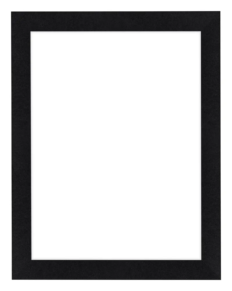 Bilderrahmen 45x60 cm - Schwarz Matt - MDF - Como