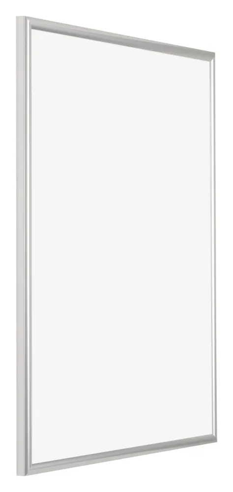 Bilderrahmen 45x60 cm - Silber - Kunststoff - Bordeaux