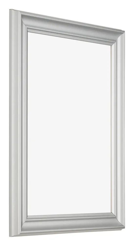 Bilderrahmen 45x60 cm - Silber Matt - MDF - Lazio