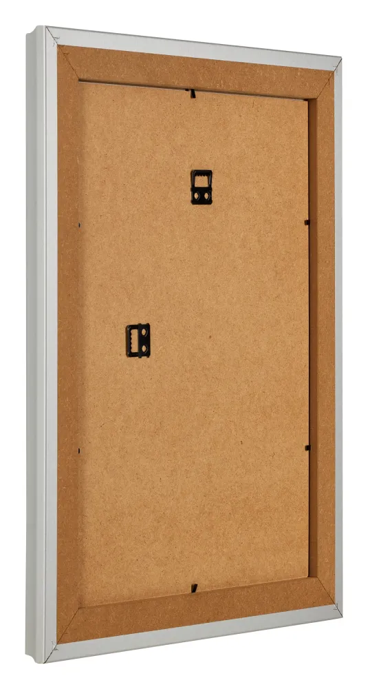 Bilderrahmen 45x60 cm - Silber Matt - MDF - Lazio