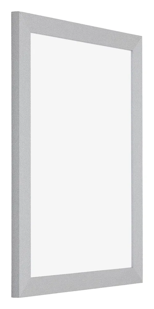 Bilderrahmen 45x60 cm - Silber Matt - MDF - Mura