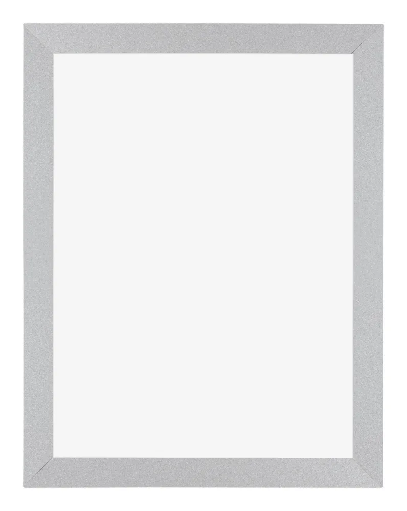 Bilderrahmen 45x60 cm - Silber Matt - MDF - Mura