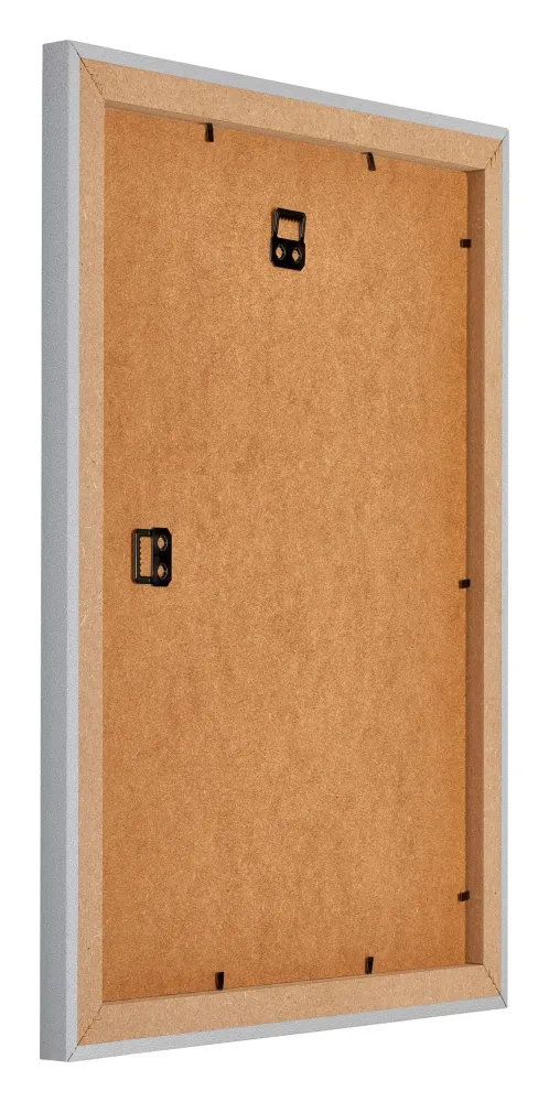 Bilderrahmen 45x60 cm - Silber Matt - MDF - Mura
