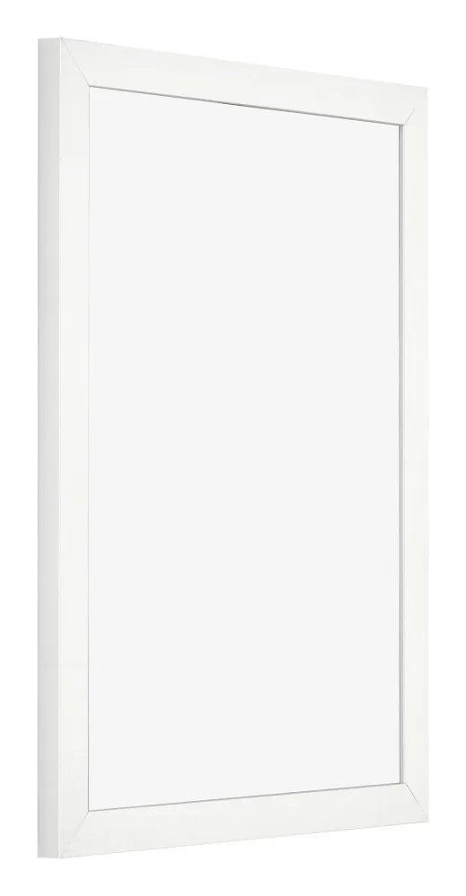 Bilderrahmen 45x60 cm - Weiß Hochglanz - MDF - Bologna