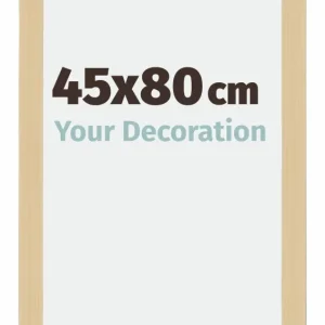 Bilderrahmen 45x80 cm - Ahorn Dekor - MDF - Mura