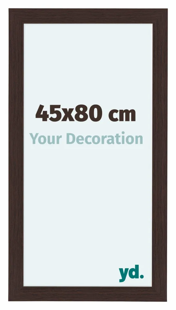 Bilderrahmen 45x80 cm - Eiche Dunkel - MDF - Como