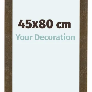 Bilderrahmen 45x80 cm - Gold Antik - MDF - Como