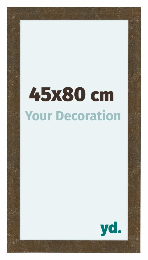 Bilderrahmen 45x80 cm - Gold Antik - MDF - Como