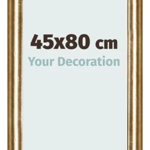 Bilderrahmen 45x80 cm - Gold Antik - MDF - Lazio