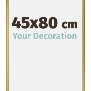 Bilderrahmen 45x80 cm - Gold - Kunststoff - Annecy