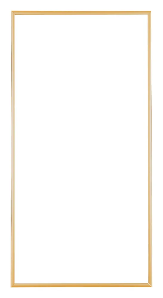 Bilderrahmen 45x80 cm - Gold Vintage - Aluminium - Kent