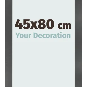Bilderrahmen 45x80 cm - Schwarz Matt - MDF - Pisa