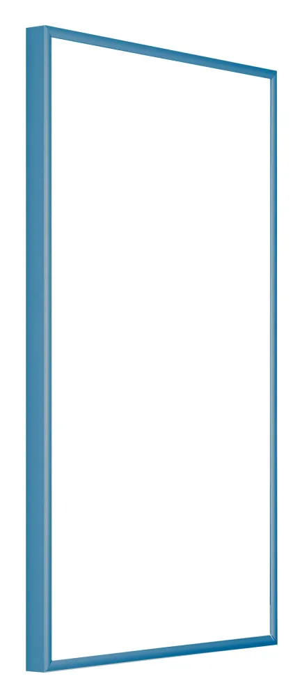 Bilderrahmen 45x80 cm - Stahl Blau - Aluminium - Kent