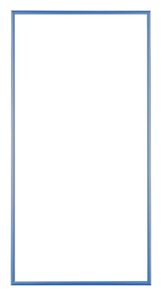 Bilderrahmen 45x80 cm - Stahl Blau - Aluminium - Kent