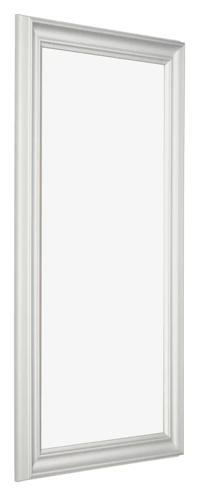 Bilderrahmen 45x80 cm - Weiß Gemasert - MDF - Lazio