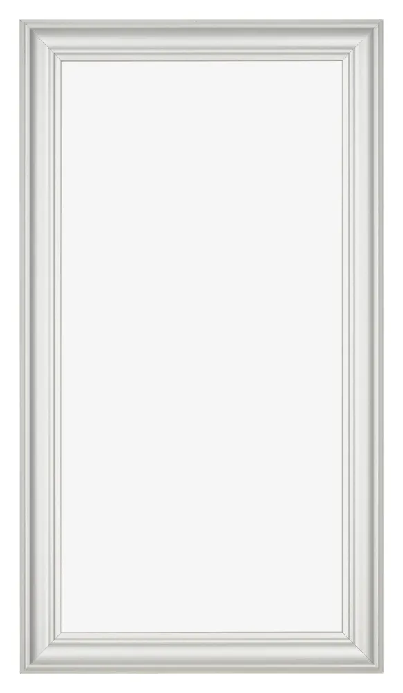 Bilderrahmen 45x80 cm - Weiß Gemasert - MDF - Lazio