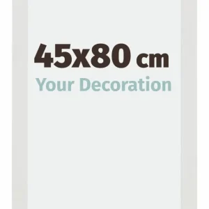 Bilderrahmen 45x80 cm - Weiss Matt - MDF - Mura