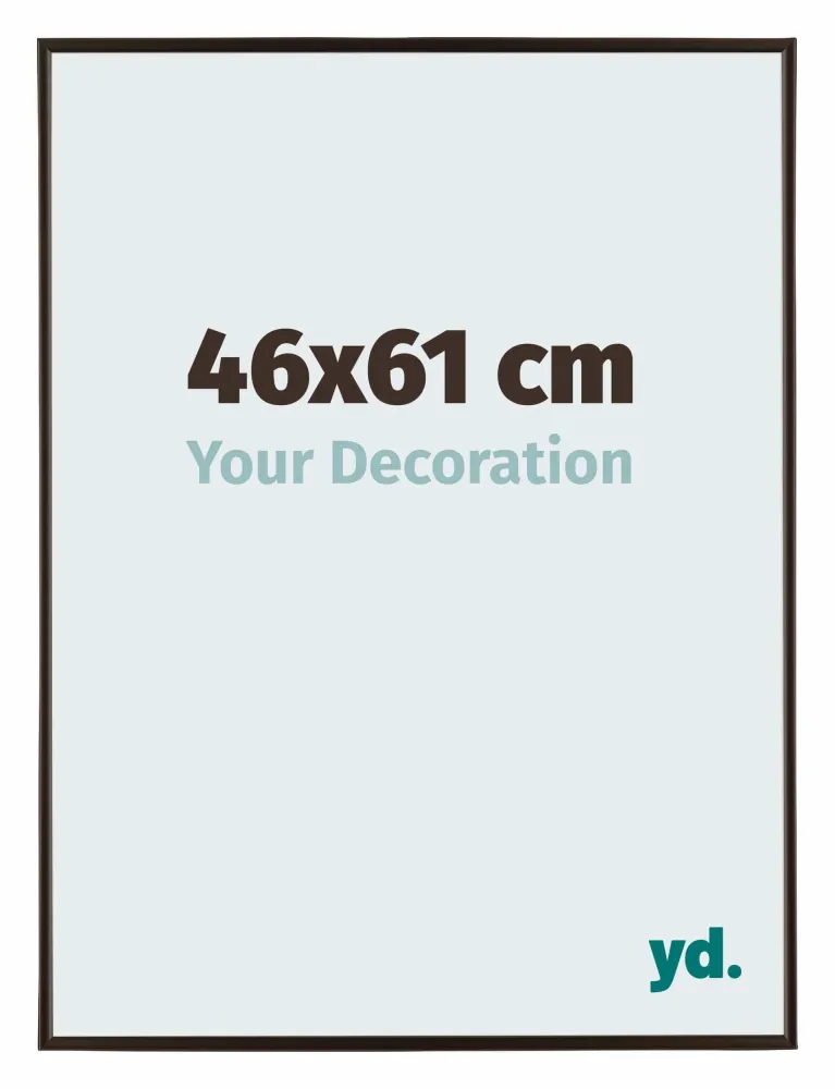 Bilderrahmen 46x61 cm - Antrazit - Kunststoff - Evry