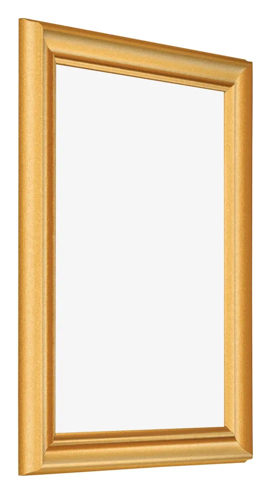 Bilderrahmen 46x61 cm - Gold Matt - MDF - Lazio
