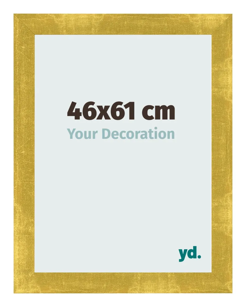 Bilderrahmen 46x61 cm - Gold Vintage - MDF - Pisa
