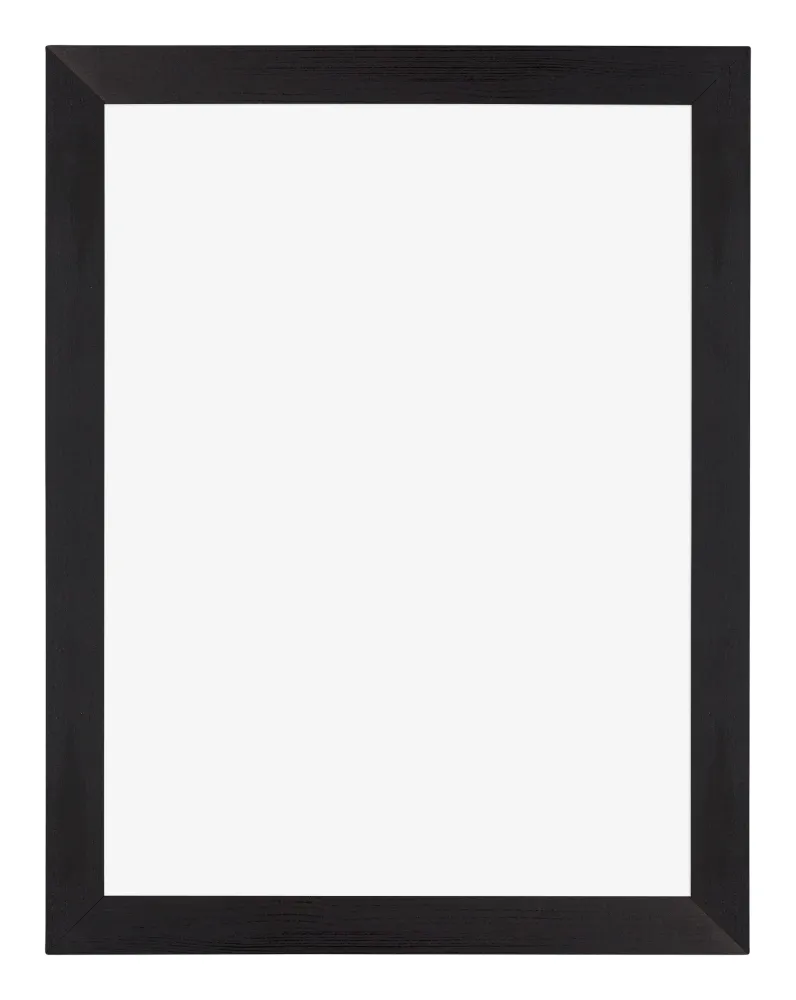 Bilderrahmen 46x61 cm - Schwarz Gemasert - MDF - Mura