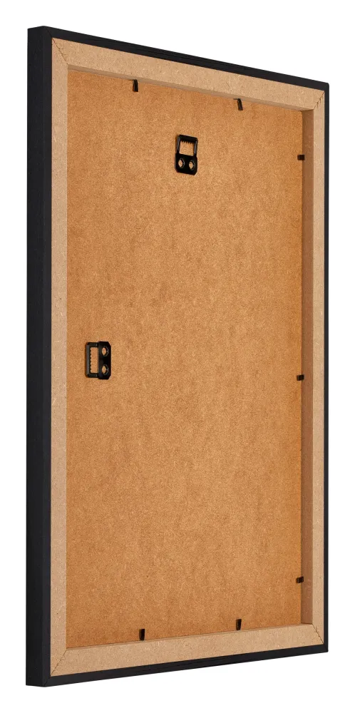 Bilderrahmen 46x61 cm - Schwarz Gemasert - MDF - Mura