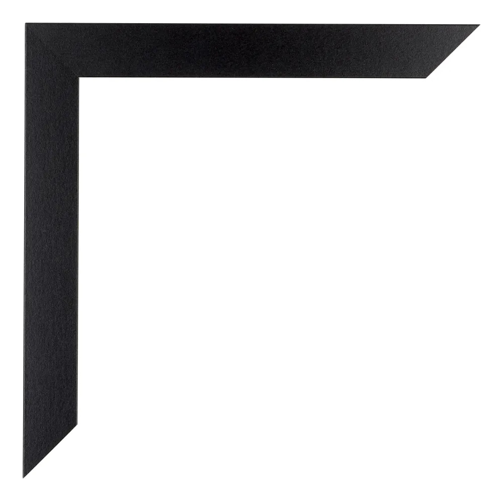 Bilderrahmen 46x61 cm - Schwarz Matt - MDF - Mura