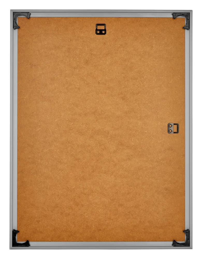 Bilderrahmen 46x61 cm - Silber - Kunststoff - Bordeaux