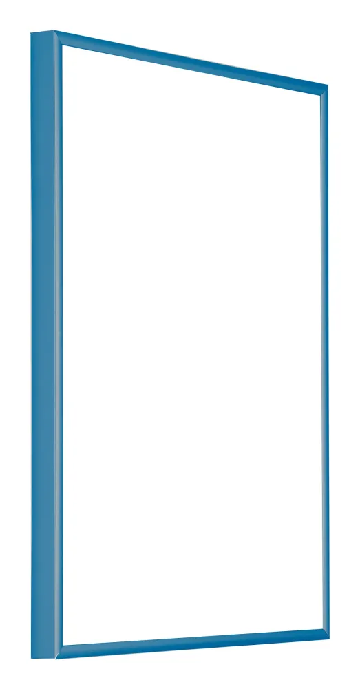 Bilderrahmen 46x61 cm - Stahl Blau - Aluminium - Kent